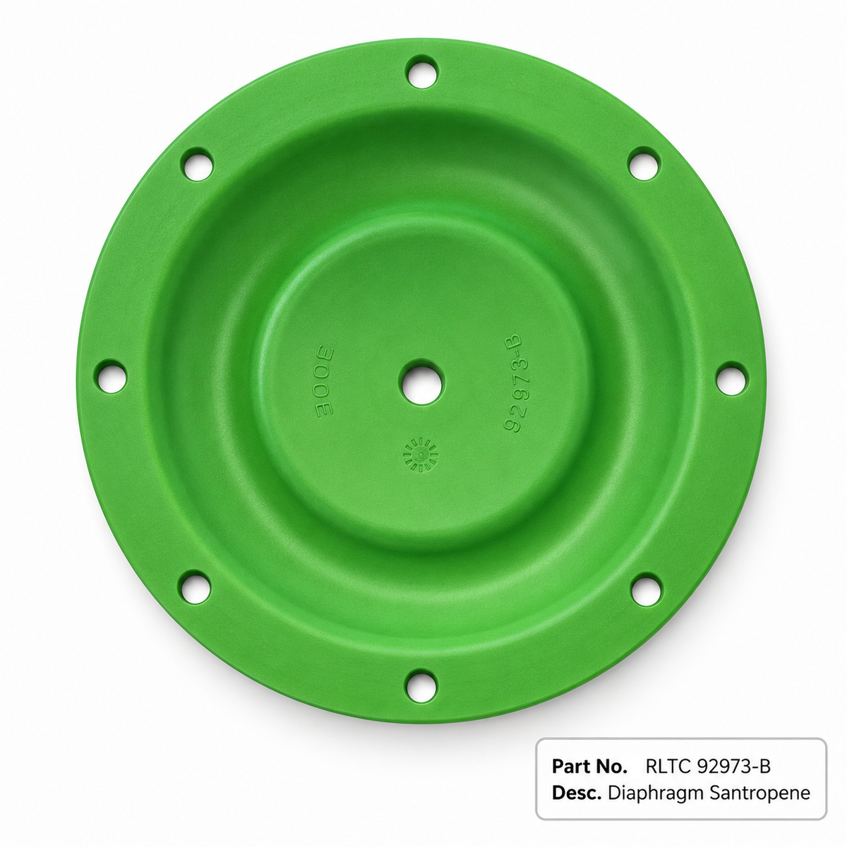 Santoprene Backup-Membran RLTC92973-B passend für ARO 1 Zoll 66610X Druckluftmembranpumpen