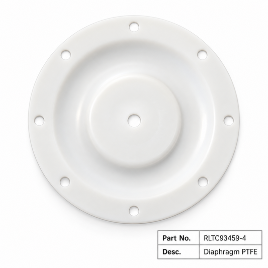 PTFE-Membran RLTC93459-4 passend für ARO 1 Zoll 66610X Druckluftmembranpumpen